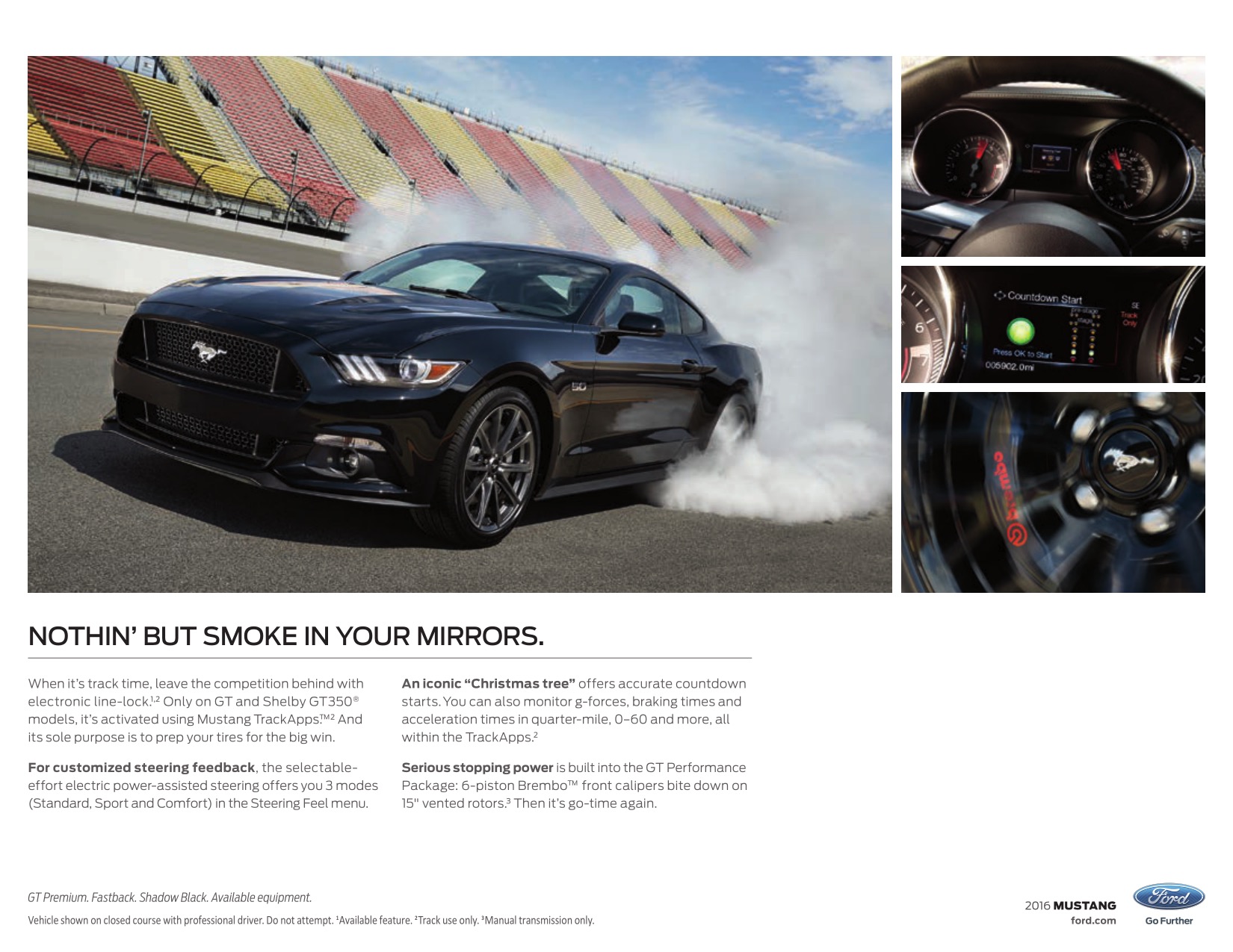 2016 Ford Mustang Brochure Page 18